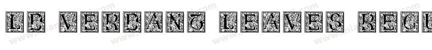 LD Verdant Leaves Regular字体转换